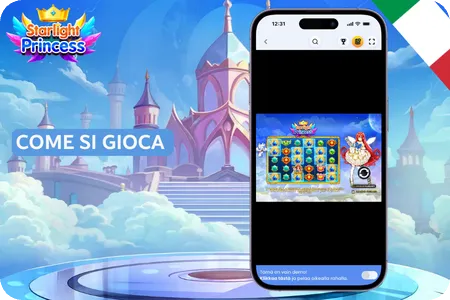 Come si gioca a Starlight Princess