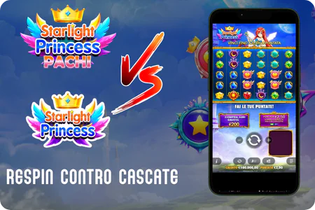 Confronto tra Starlight Princess Pachi e la versione originale della serie